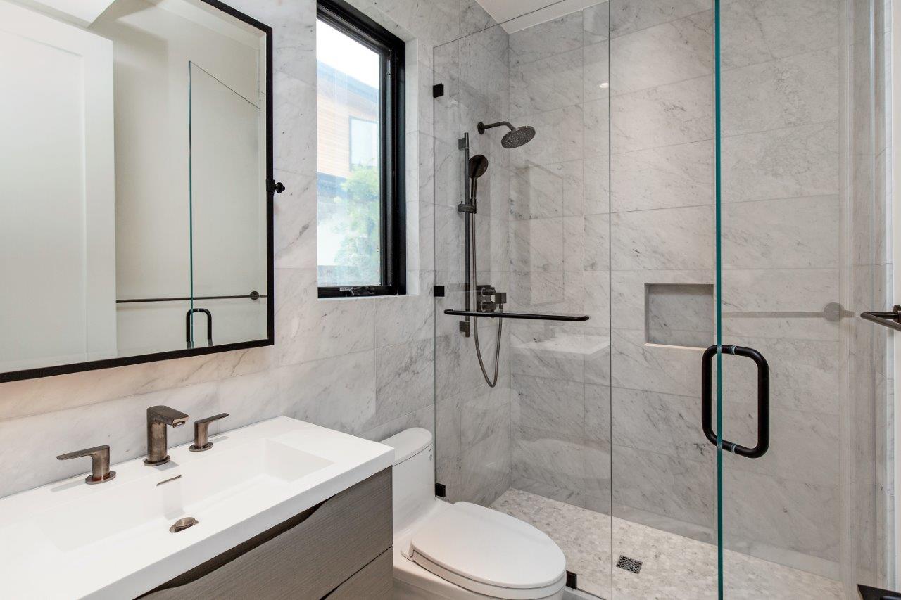 Palo Alto custom home — bathroom