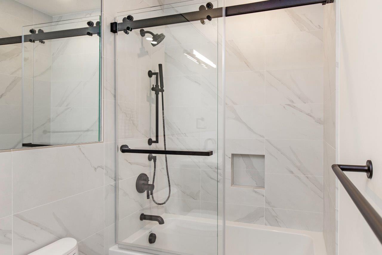 Palo Alto custom home — bathroom