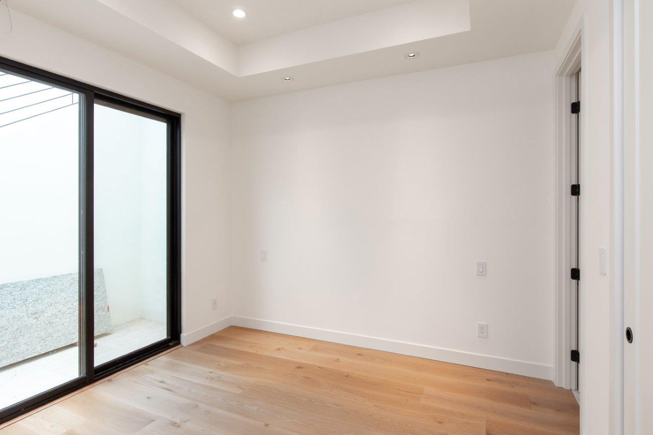 Palo Alto custom home — bedroom