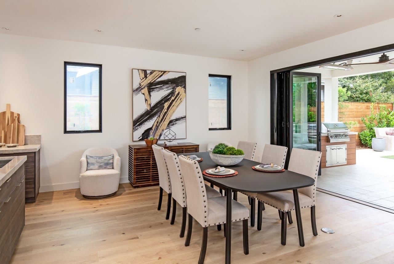Palo Alto custom home — dining