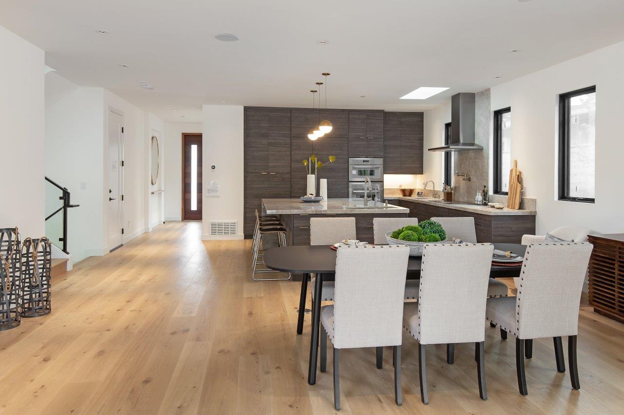 Palo Alto custom home — dining