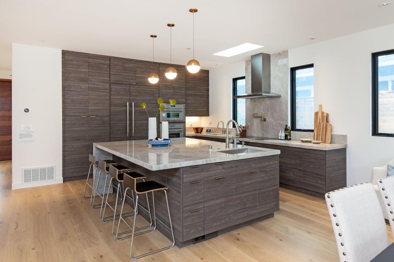 Palo Alto custom home — kitchen