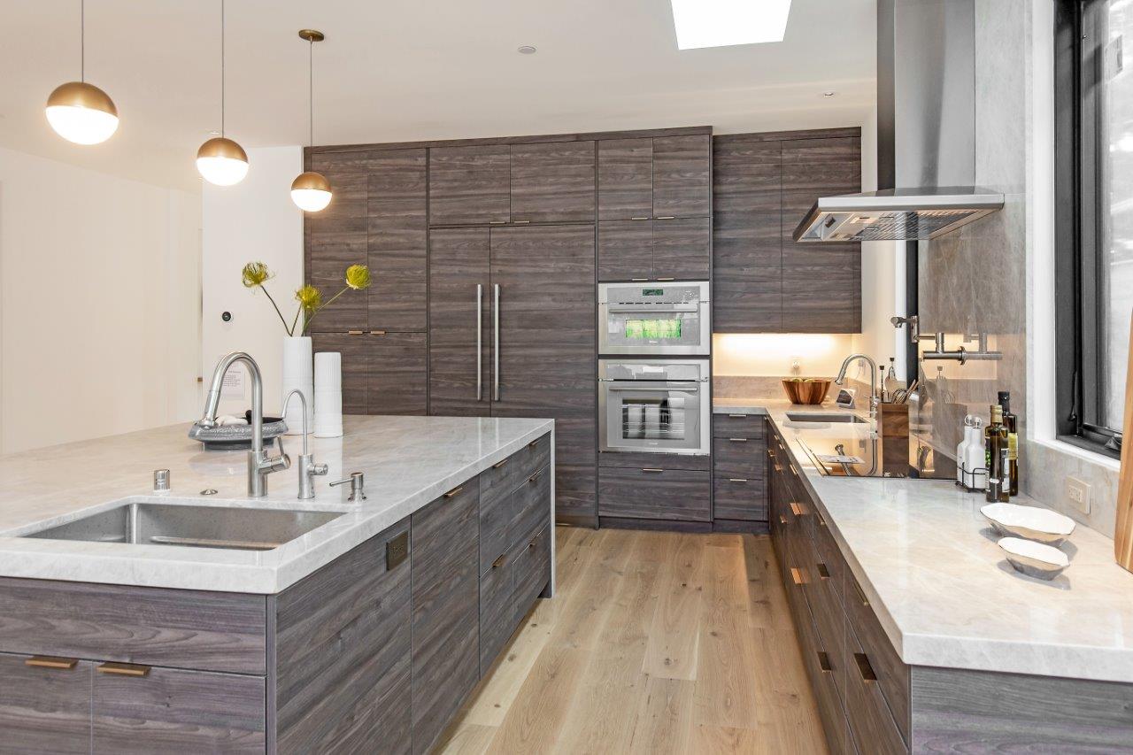 Palo Alto custom home — kitchen