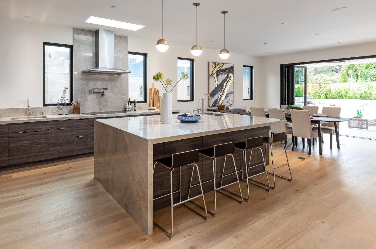 Palo Alto custom home — kitchen