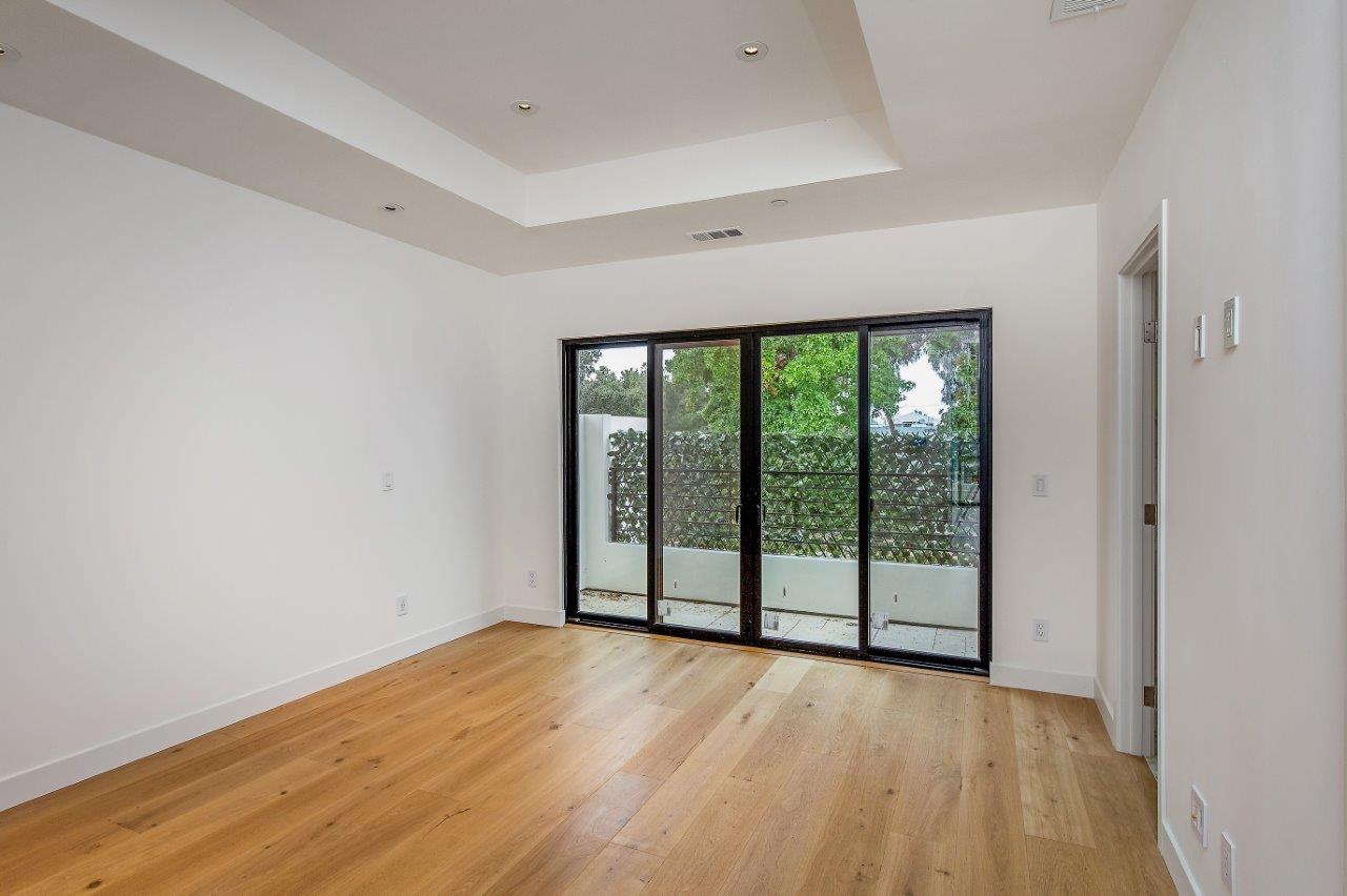 Palo Alto custom home — primary bedroom