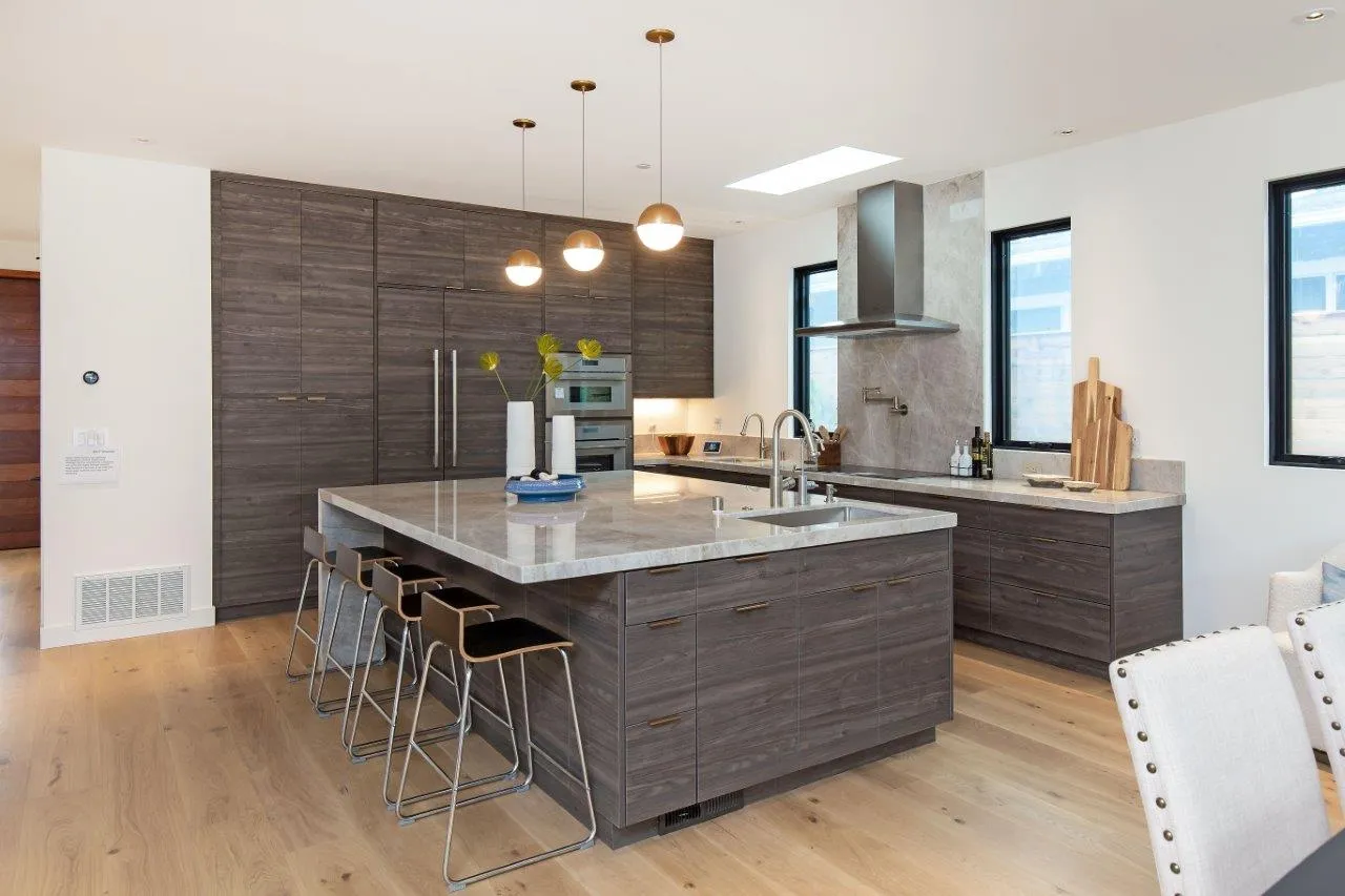 Palo Alto custom home by BayCal — kitchen