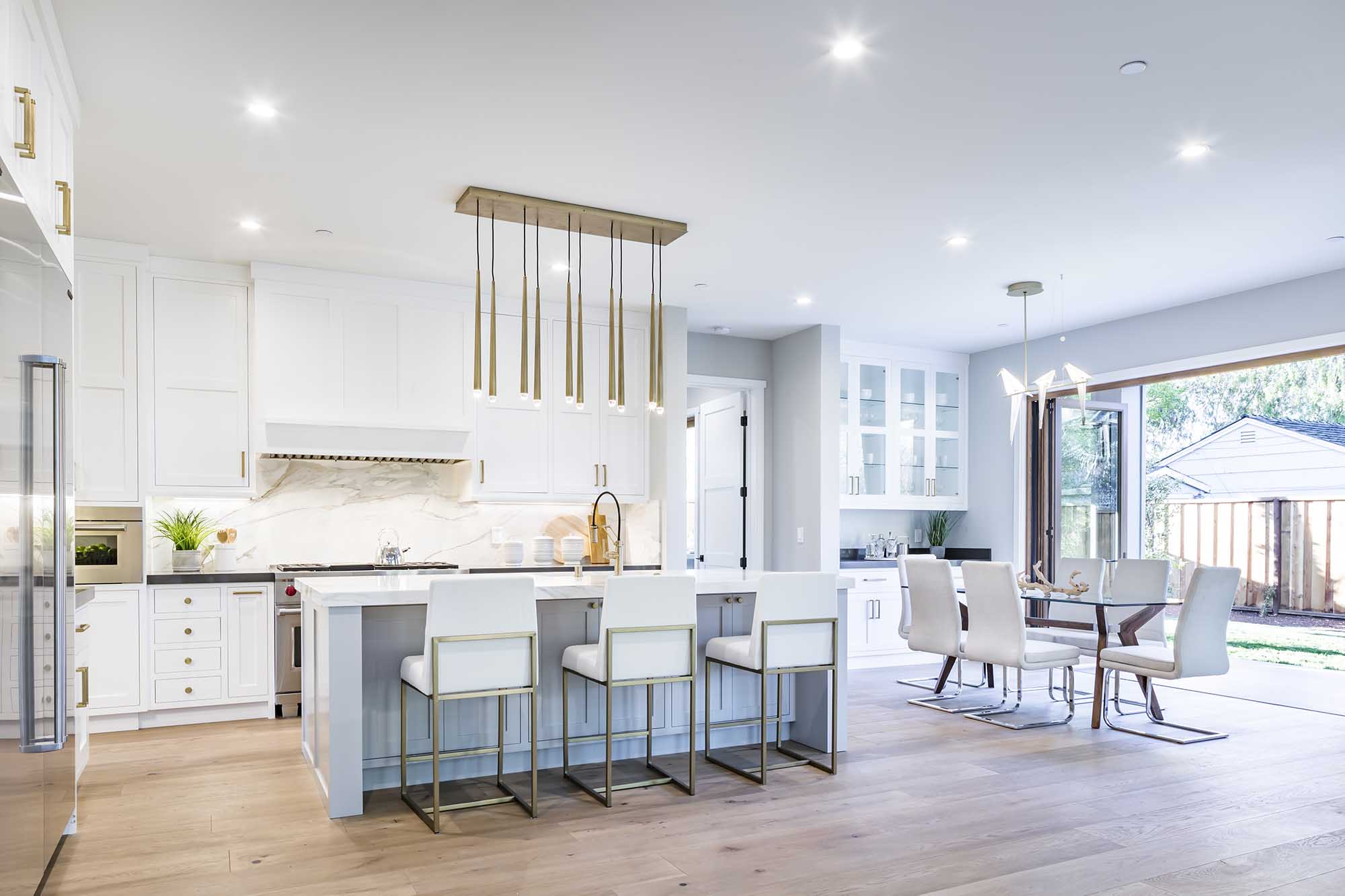 Saratoga modern farmhouse — kitchen