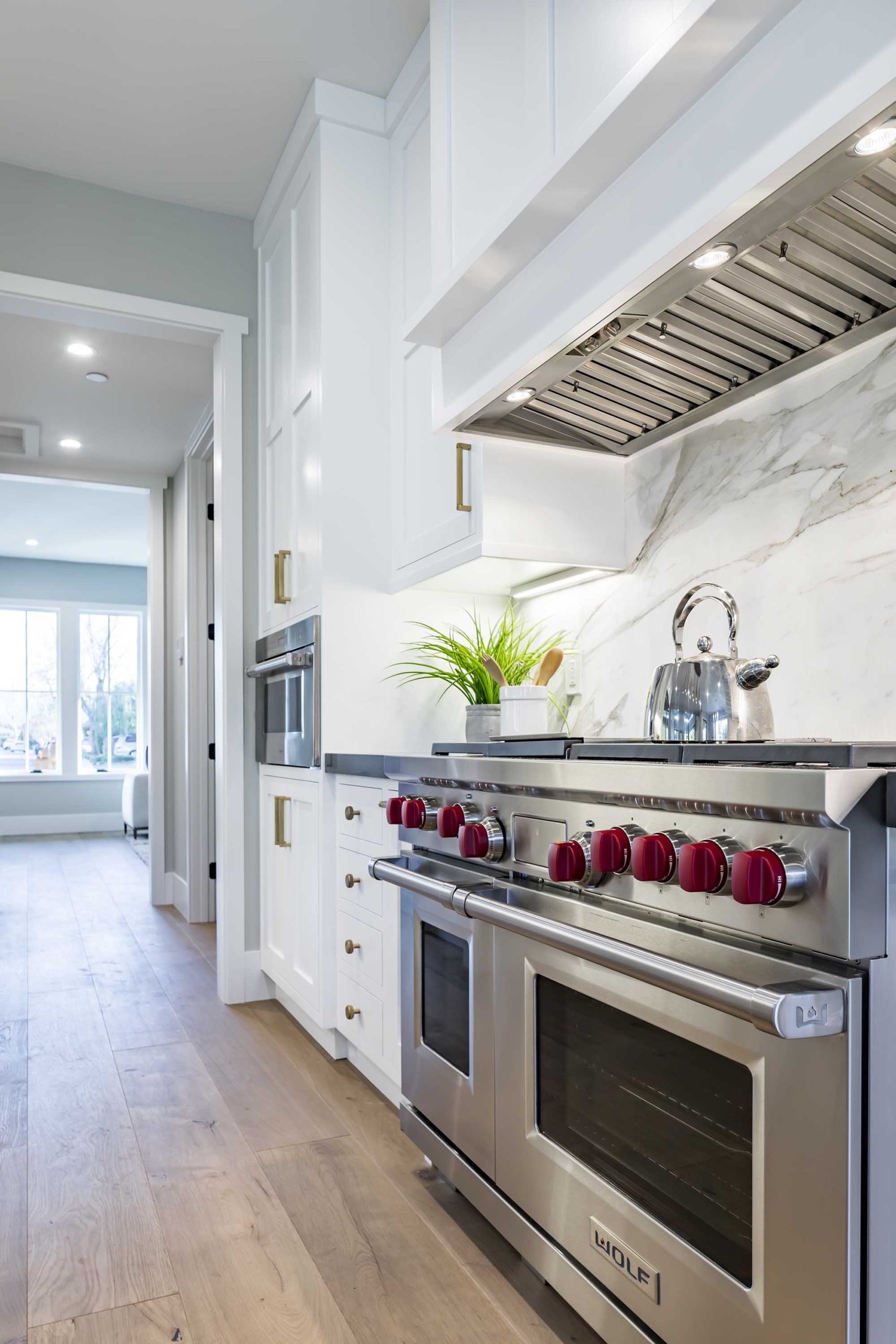 Saratoga modern farmhouse — kitchen