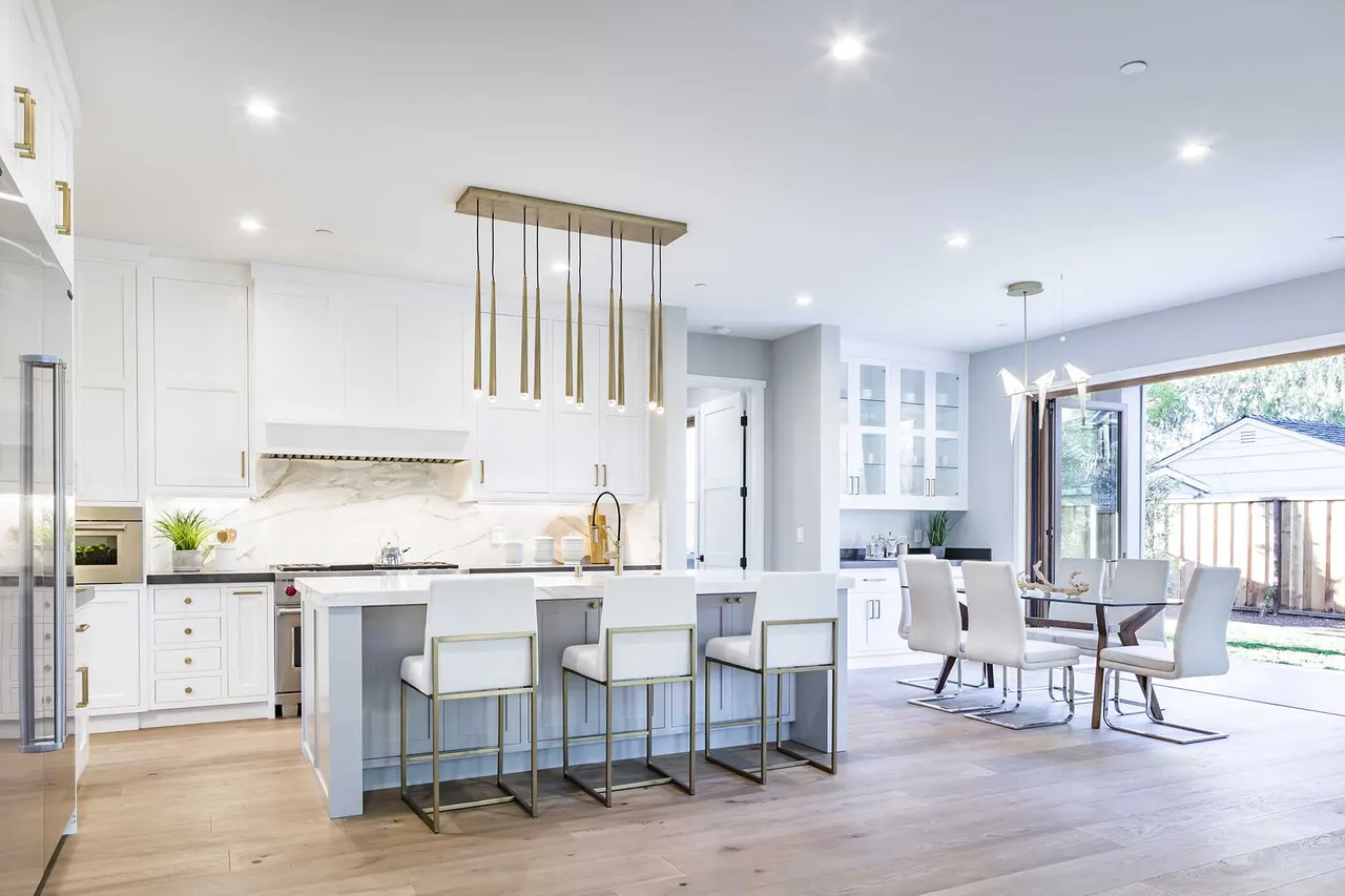 Saratoga custom home by BayCal — kitchen