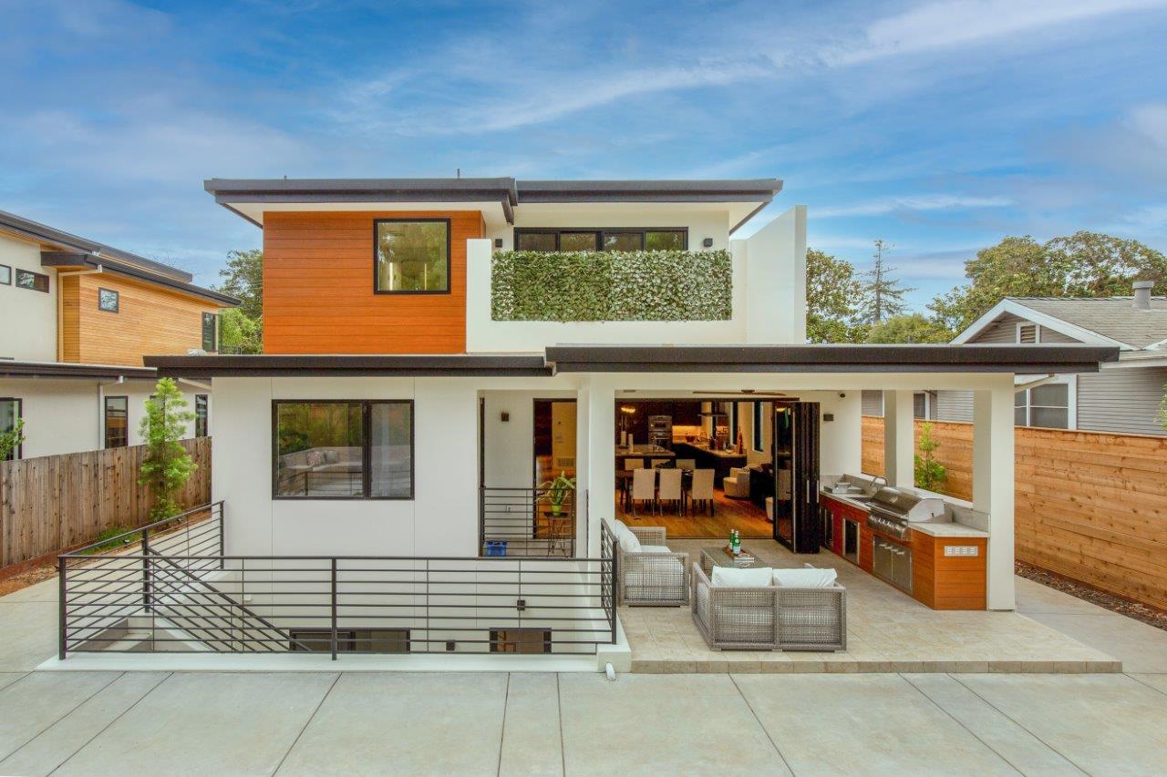 Custom home built by BayCal in Saratoga, California